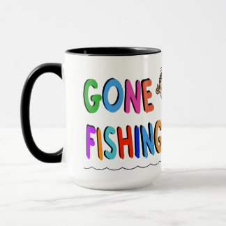 Gone Fishing Saucy Mermaid Mug Tasse