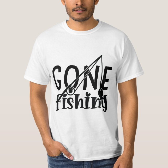 Gone Fishing T-Shirt (Vorderseite)