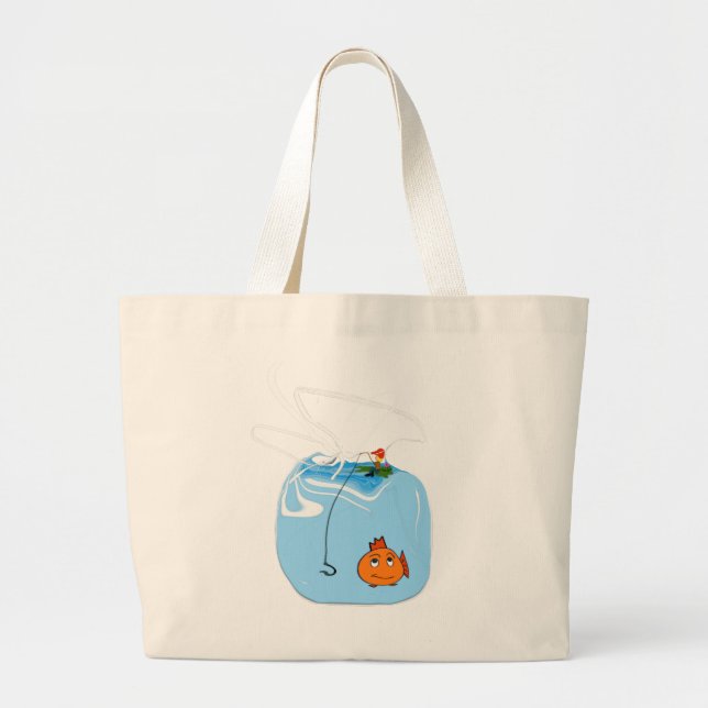 Gone Fishing Tasche (Vorne)