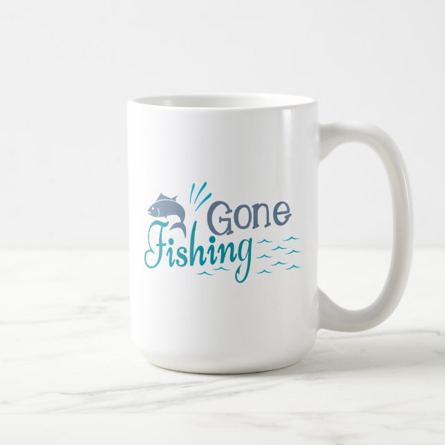 Gone Fishing Tasse (Rechts)