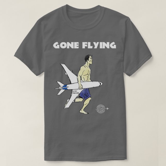 GONE FLYING T-Shirt (Design vorne)