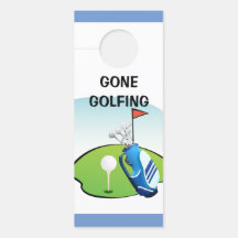 Gone Golfing Cartoon
