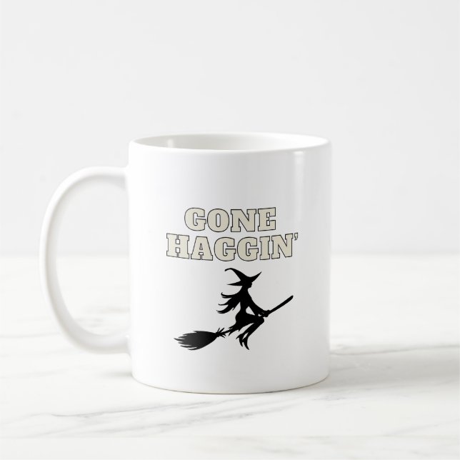 Gone Haggin’ Witchy Coffee Tasse (Links)
