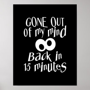 “Gone Out Of My Mind” poster
