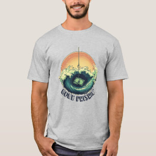 Gone Phishin' Apparel For the Pro at Escaping Life T-Shirt