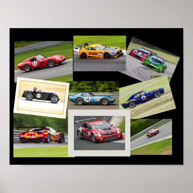 Gone Racing Poster (Vorne)