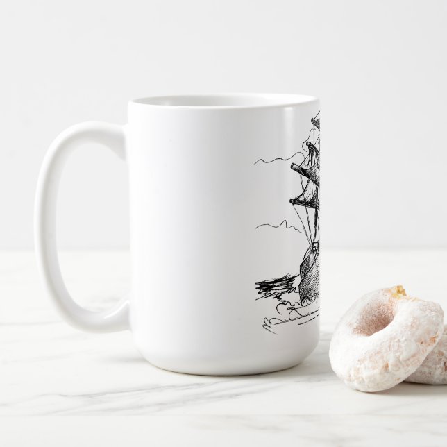 Gone Sailing Kaffeetasse (Mit Donut)