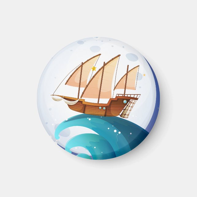 Gone Sailing Magnet (Vorne)