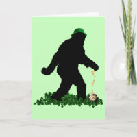 Gone Squatchin' am St. Patrick's Day