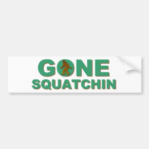 Gone Squatchin Autoaufkleber