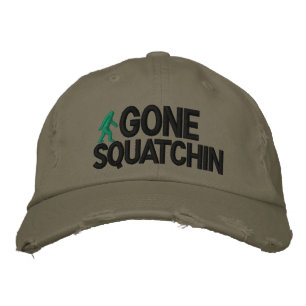 Gone Squatchin Deluxe Version Bestickte Kappe