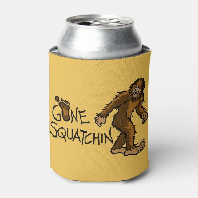 Gone Squatchin Dosenkühler (Kanne Vorderseite)
