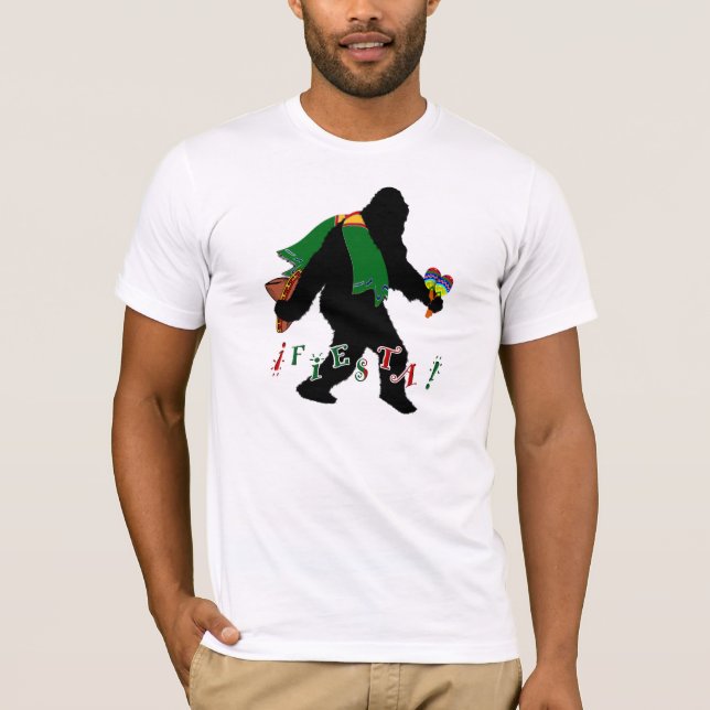 Gone Squatchin - Fiesta Squatchin T-Shirt (Vorderseite)