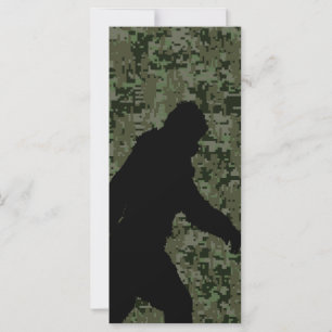 Gone Squatchin For on Olive Digital Camouflage