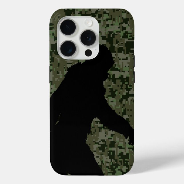Gone Squatchin For on Olive Digital Camouflage Case-Mate iPhone Hülle (Rückseite)