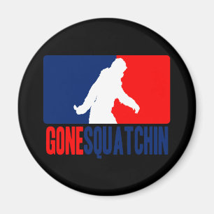 Gone Squatchin League Magnet