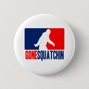 Gone Squatchin League Style Button