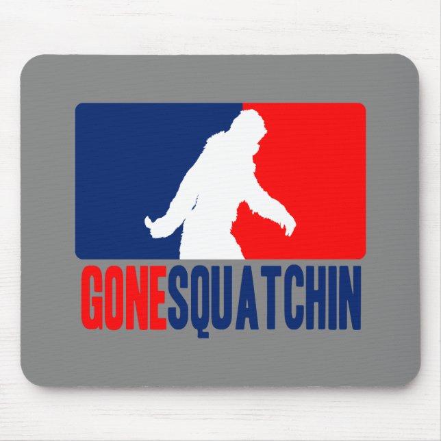 Gone Squatchin League Style Mousepad (Vorne)