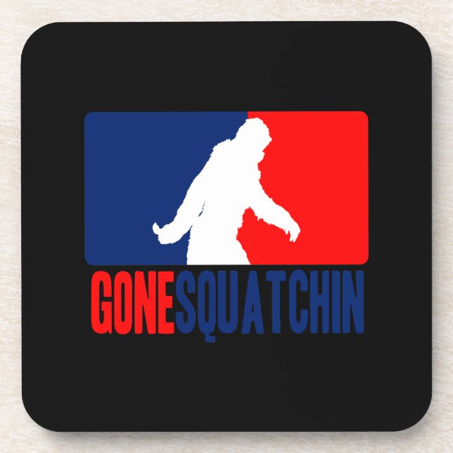 Gone Squatchin League Untersetzer (Vorderseite)