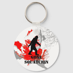 Gone Squatchin Schlüsselanhänger