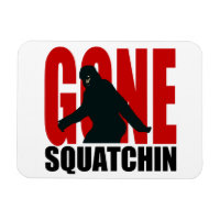 Gone Squatchin - Schwarz und Rot
