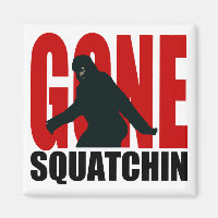 Gone Squatchin - Schwarz und Rot