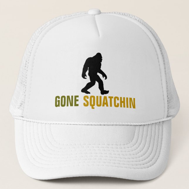 Gone Squatchin Truckerkappe (Vorderseite)