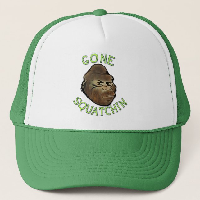Gone Squatchin Truckerkappe (Vorderseite)