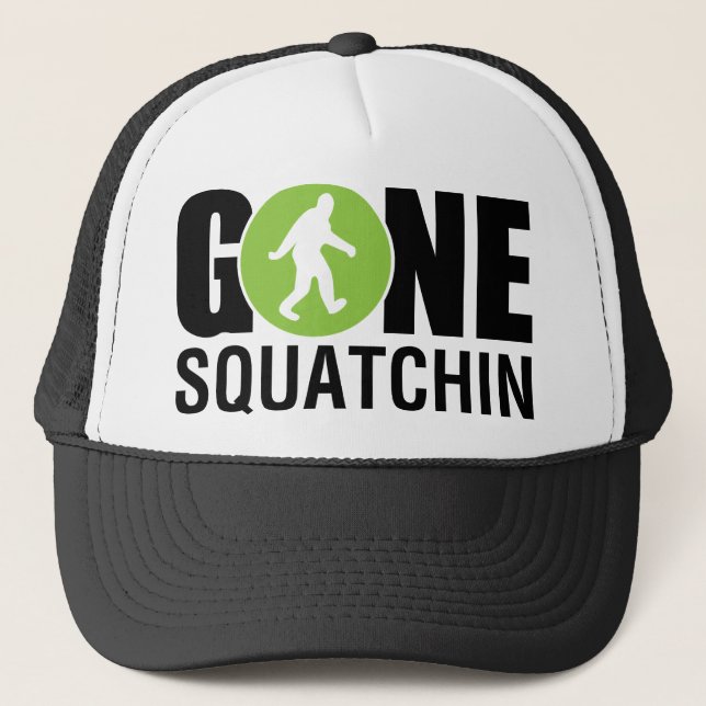 Gone Squatchin Truckerkappe (Vorderseite)