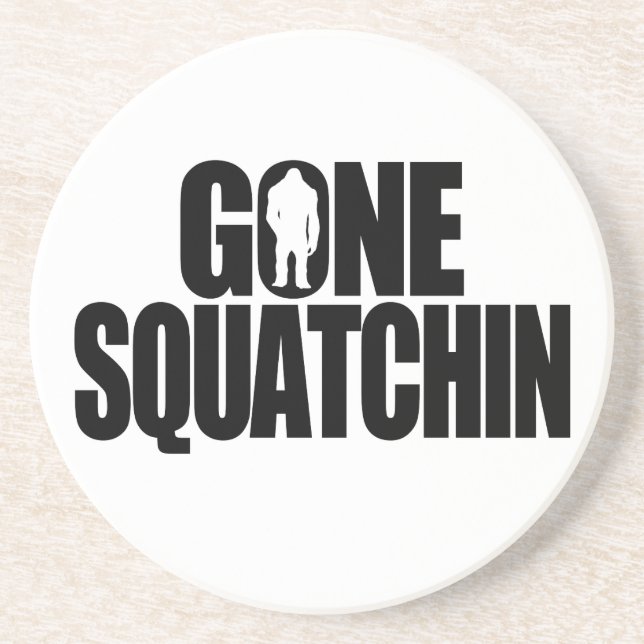 Gone Squatchin Untersetzer (Vorne)