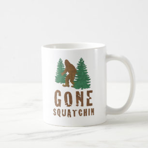 Gone Squatchin (Vintag) Kaffeetasse
