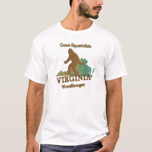 Gone Squatchin Virginia Woodboogin T-Shirt
