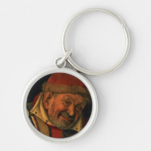 Gonella, der Ferrara-Gerichtsspaßvogel, c.1445 Schlüsselanhänger