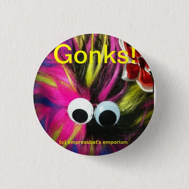 Gonk Abzeichen Button (Vorderseite)