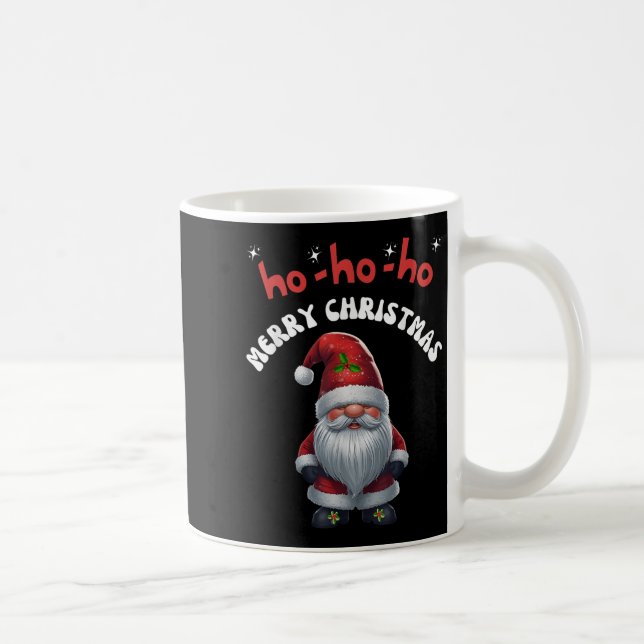 Gonk Gnome Merry Christmas Santa Cute  Kaffeetasse (Rechts)
