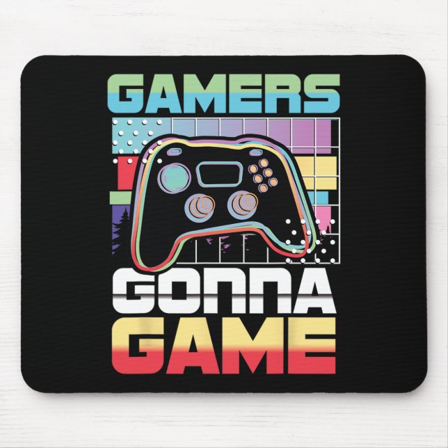 Gonna Game Video Game Player Gaming Funny Mousepad (Vorne)
