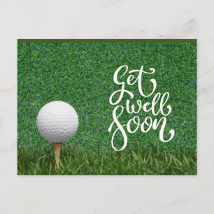 Gönnen Sie sich ein paar Tage Golf auf Grün für Go Postkarte