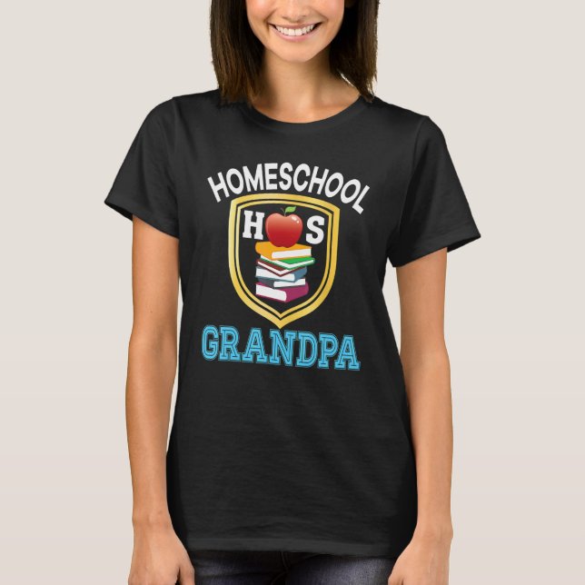 Gönner der Schule Zurück zur Mama Vater Kinderstuh T-Shirt (Vorderseite)