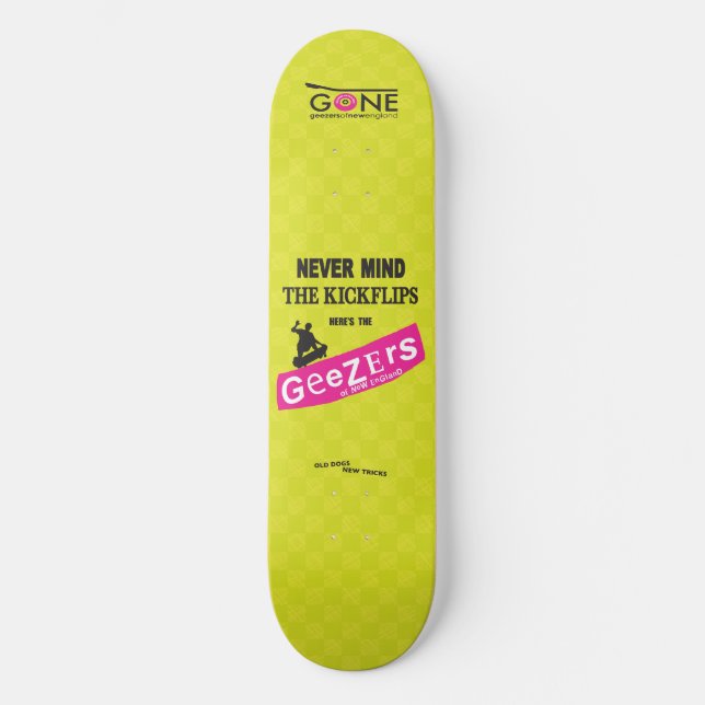 GONpistolen 8,5 Skateboard (Vorderseite)