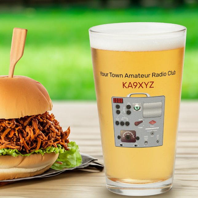 Gonset Communicator Transceiver Ham Radio Glas (Von Creator hochgeladen)