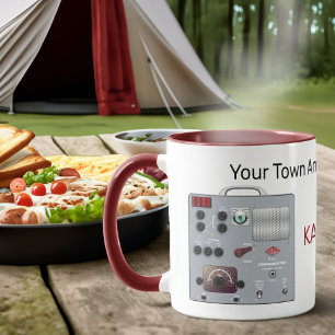 Gonset Communicator Transceiver Ham Radio Tasse