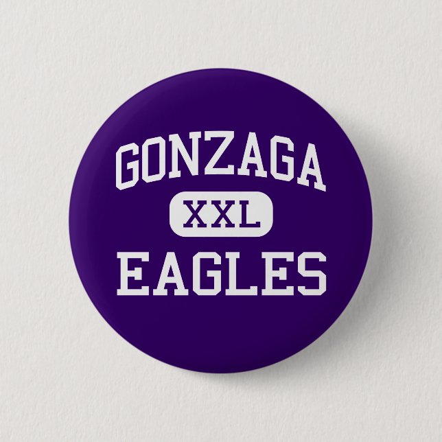 Gonzaga - Eagles - Uni - Washington Button (Vorderseite)