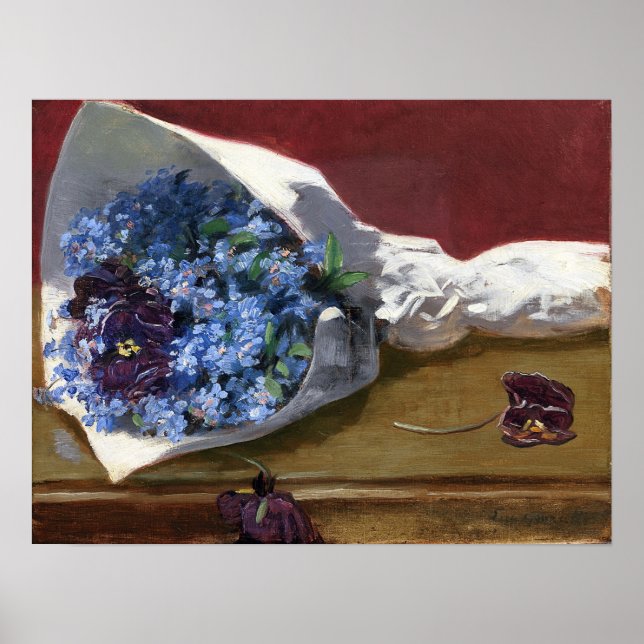 Gonzalès - Bouquet von Blume Poster (Vorne)