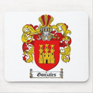 GONZALES FAMILIENWAPPEN - GONZALES WAPPEN MOUSEPAD