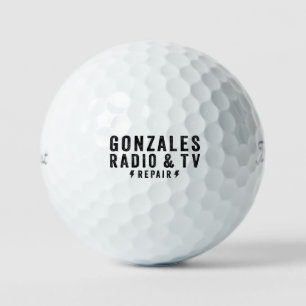 Gonzales Radio & TV Reparatur Golf Balls Golfball