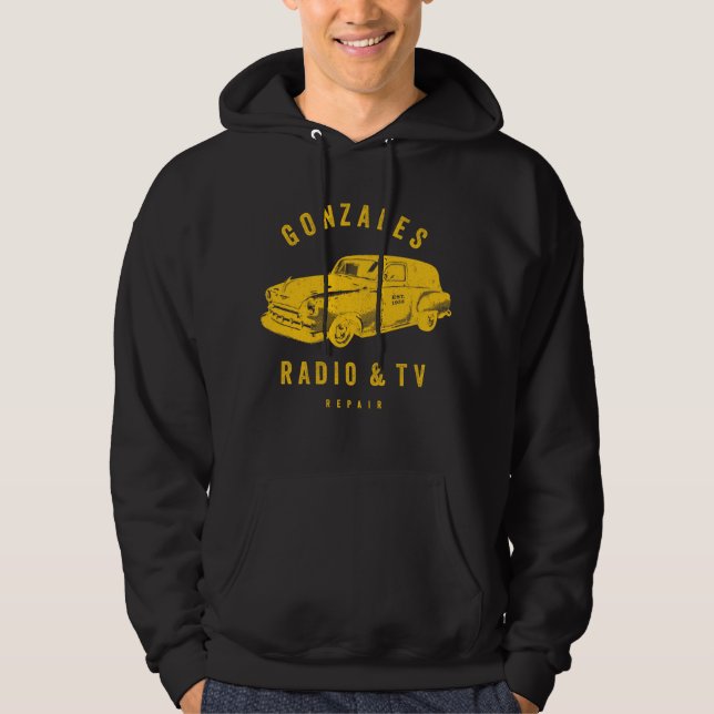 Gonzales Radio & TV Reparatur Hoodie (Vorderseite)