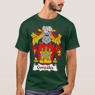 Gonzalez Coat of Arms Familienwappen T-Shirt