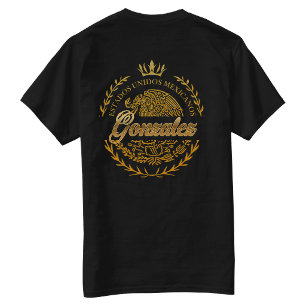 Gonzalez Nachname Rückseite Hit T-Shirt