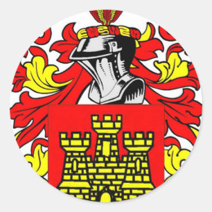 Gonzalez-Wappen Runder Aufkleber