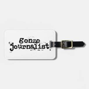 Gonzo Journalist Gepäckanhänger